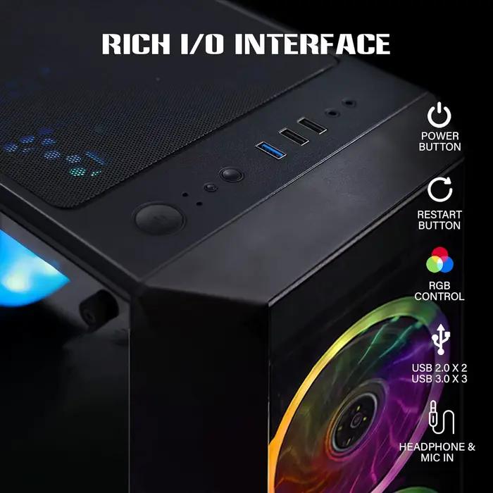 Ordinateur de bureau de jeu à prix ultra-bas avec 8 Go de RAM