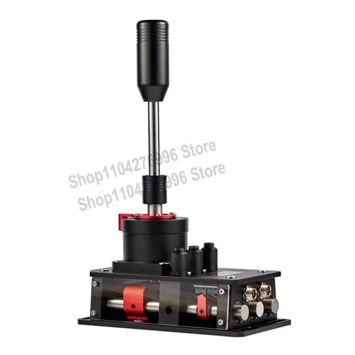 Manette de vitesse manuelle Simvertex V7 SQ2/6+4R Kit de levier de vitesse et marche arrière pour jeux de course occasions spéciales