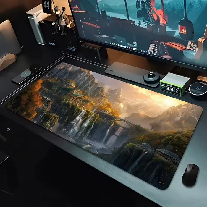 Tapis de souris en caoutchouc naturel L-Lord of the R-Rings