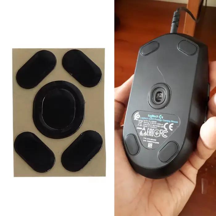 Patins souris pieds pour-G102 patins souris à bords incurvés 0.6mm