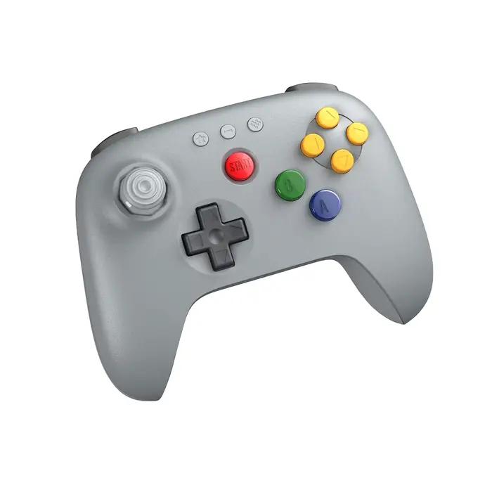 Manette 8Bitdo grise 64 Bluetooth pour Analogue 3D