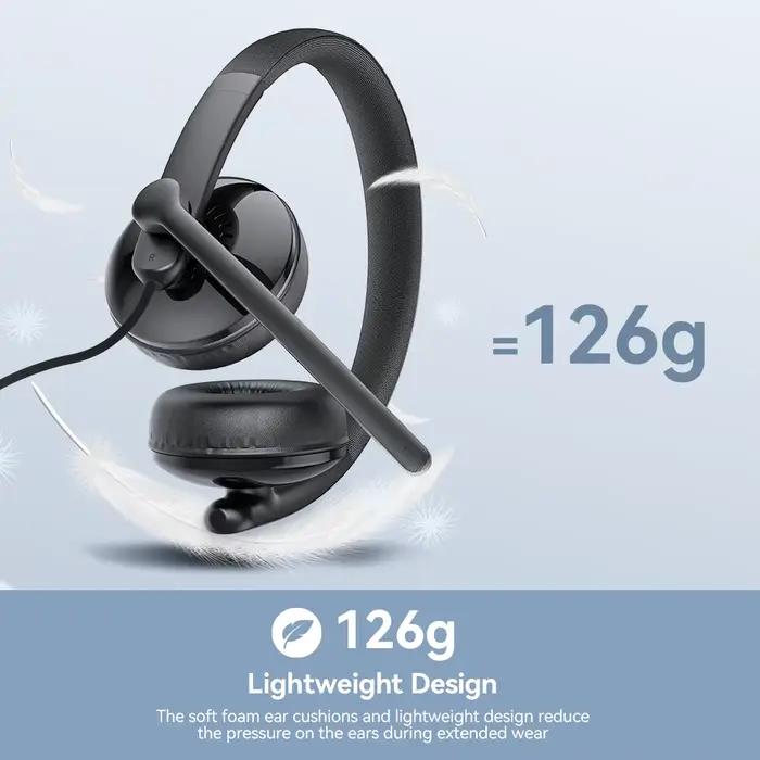 Casque filaire USB pour ordinateur