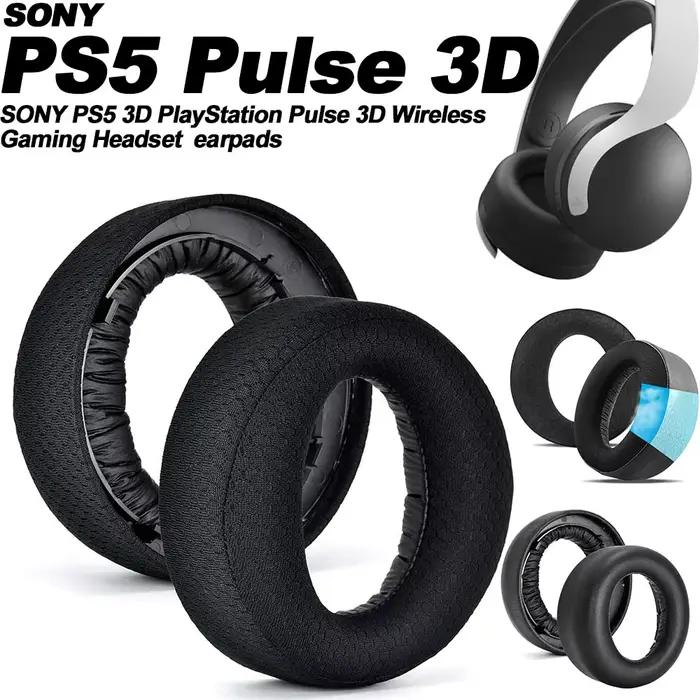 Coussinets d'oreille pour casque de jeu sans fil SONY PS5 3D PlayStation Pulse 3D