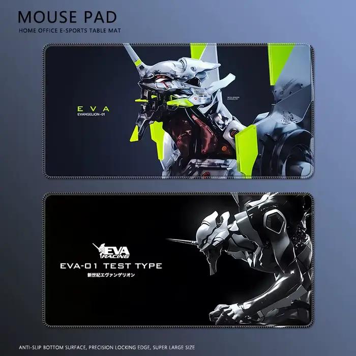 Tapis de Souris Neon Genesis Evangelion Asuka Rei Ayanami Style Manga Multicolore pour Fans et Gamers Occasions Spéciales
