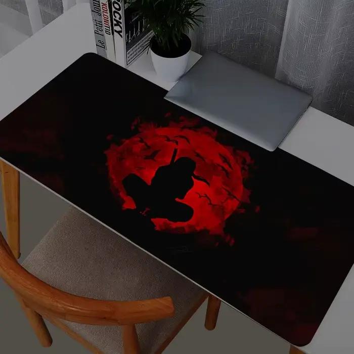 Naruto Itachi Uchiha tapis de souris Gamer PC ordinateur grand 900x400 XXL