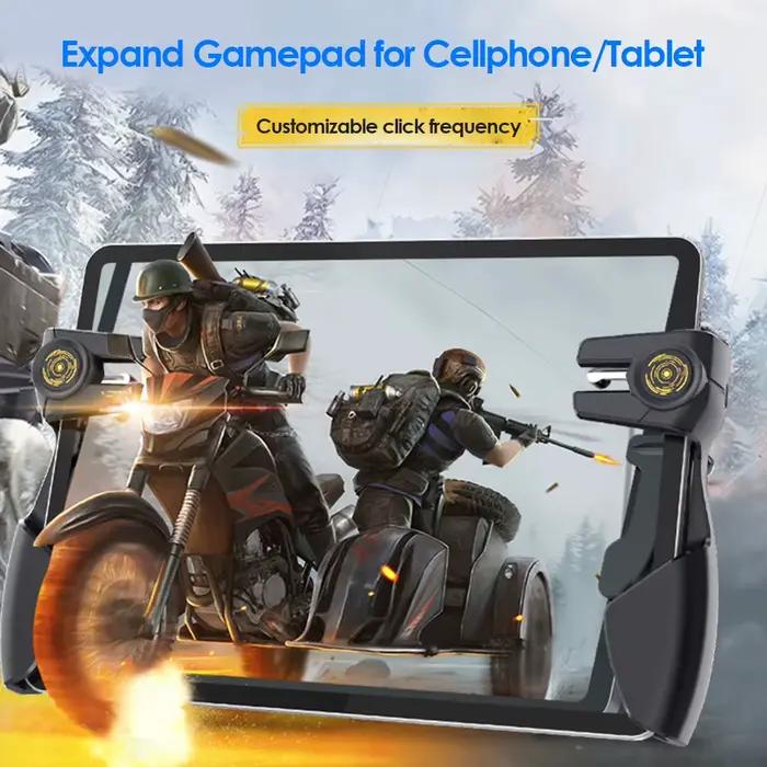 Manette de jeu mobile six doigts