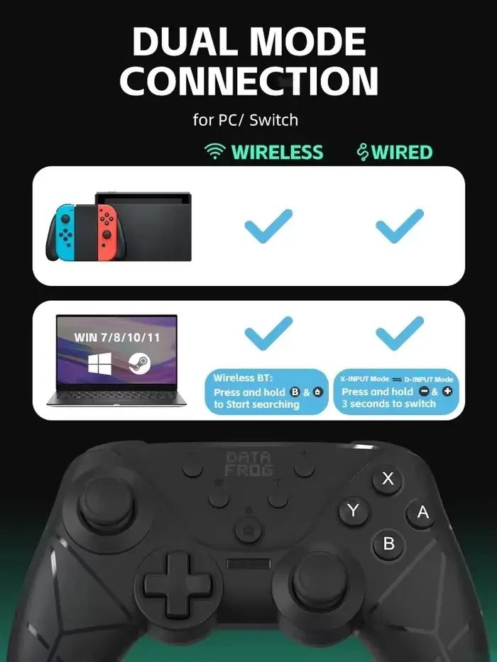DATA FROG – manette de jeu sans fil haute sensibilité