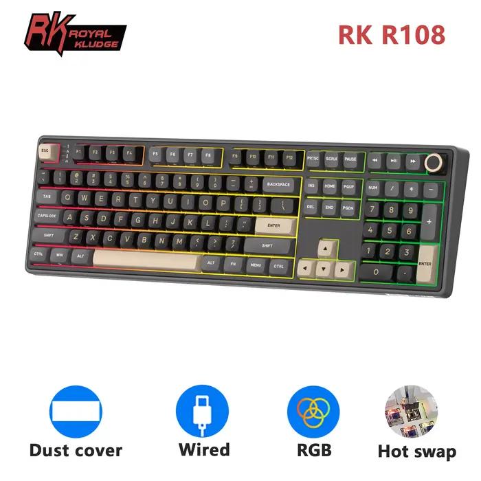 Clavier gamer filaire RK Royal Kludge R108