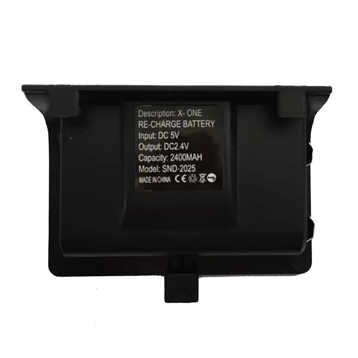 Batterie rechargeable 2400mAh pour contrôleur xbox one sans fil longue durée de vie pour jeu sans interruption occasions spéciales
