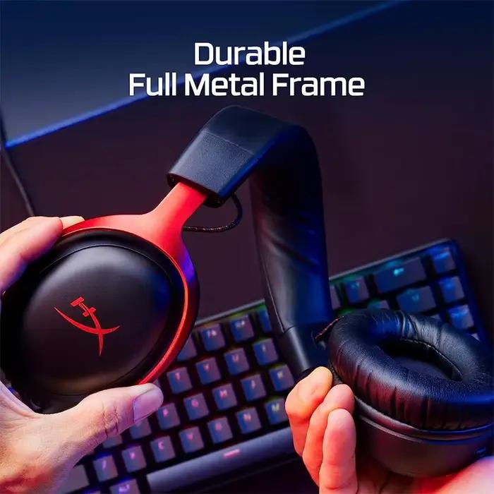 Casque de jeu filaire HyperX Cloud 3 III avec micro sonore DTS/prise en charge du logiciel