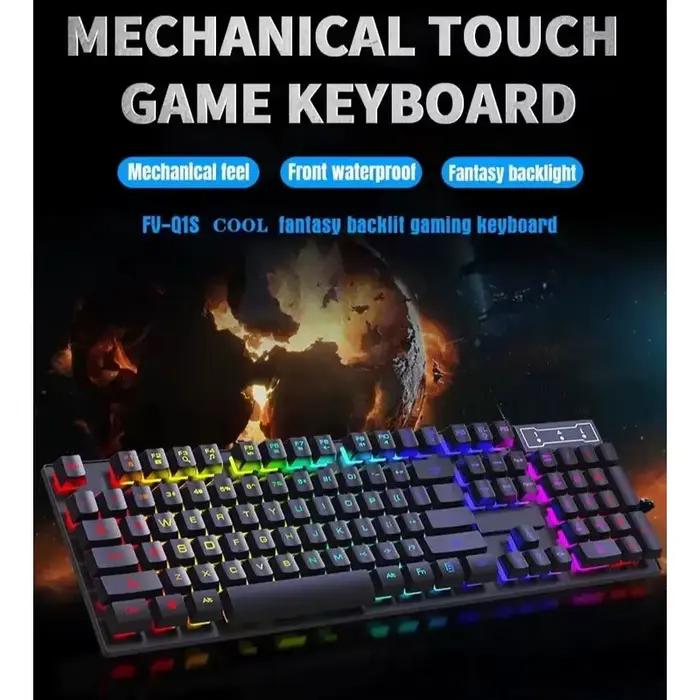 Clavier mécanique filaire RGB
