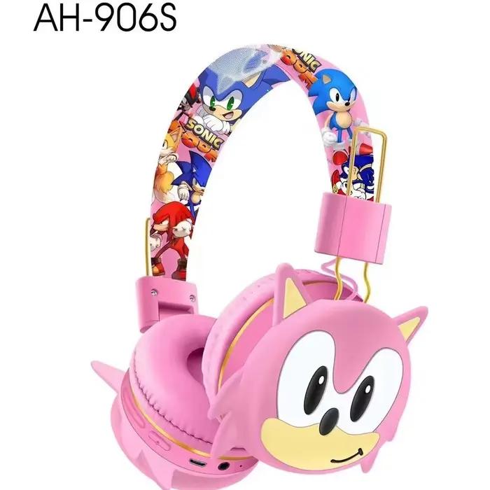 Casque pour enfants Sonic bleu et rose