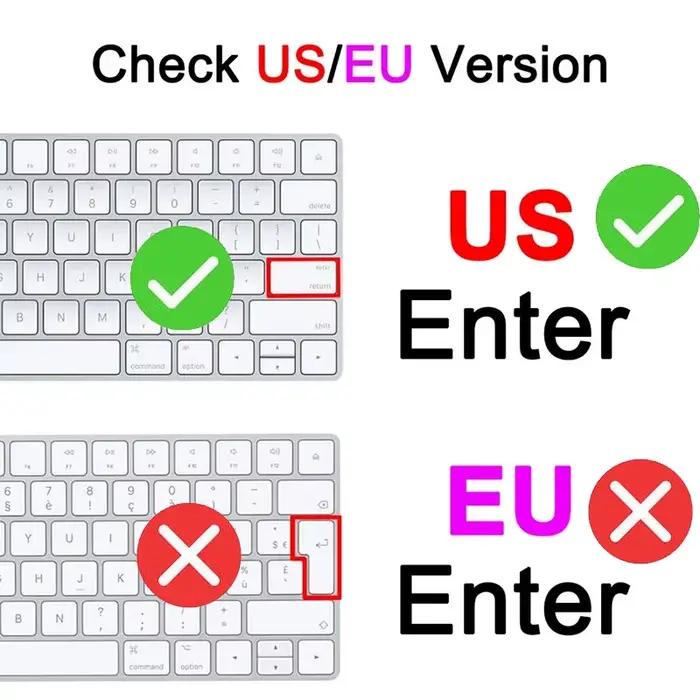 Film de protection pour clavier Apple Magic USB-C 2024 A3119 A2520 A1843