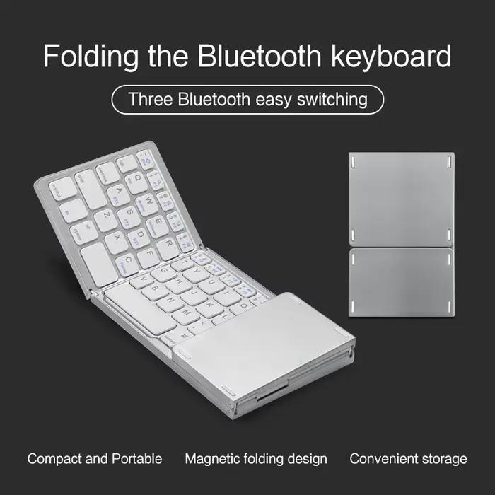 Mini clavier pliant Portable anglais coréen