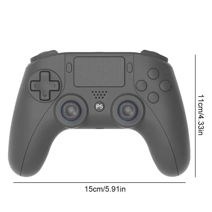 Manette de jeu PS5 avec vibration, connexion transparente et contrôle Bluetooth pour console Sony PlayStation 5 et PC occasions spéciales et cadeaux de Noël