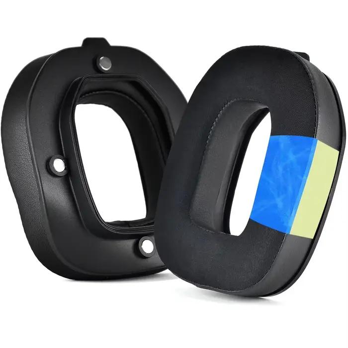 Coussinets d'oreille de remplacement en cuir pour casque de jeu Astro A40TR bleu ciel corail kaki marron multicolore olive occasions de jeu occasions spéciales