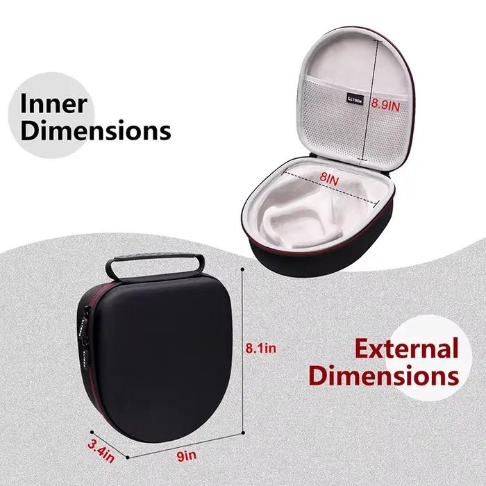 LTGEM-Étui rigide pour Logitech G435 Lightmagazines ed, casque de jeu sans fil Bluetooth, sac de transport et de rangement