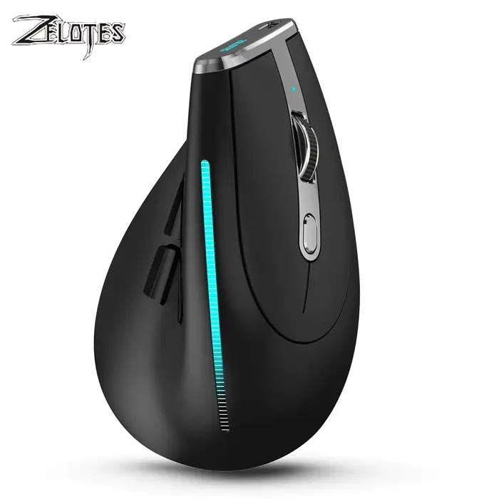 ZELOTES F-36 souris verticale sans fil 2.4G