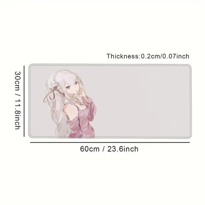 Tapis de souris Manga Re Zero Rem Emilia