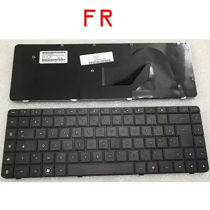 Clavier français SP/BR/FR pour HP Compaq Presario CQ56 G56 CQ62 G62 AX6 CQ56-100 FR 605922 -051 AZERTY