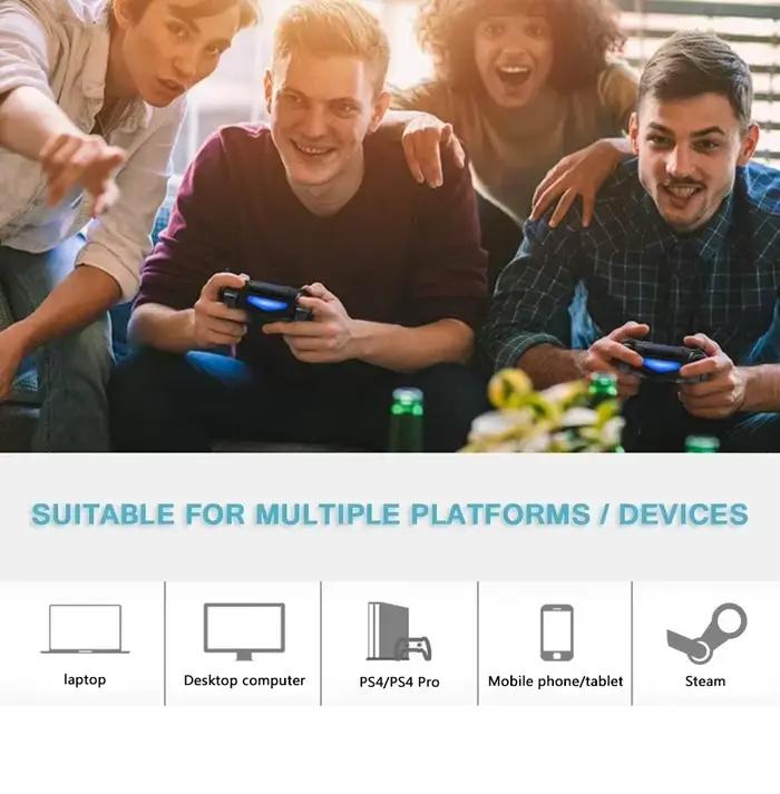 Manette de jeu sans fil pour console PS4 Slim Pro