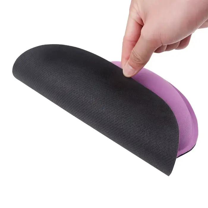 Tapis de souris en tissu vert grand mousse à mémoire de forme anti-dérapant pour joueurs confort et précision gaming occasionnels et professionnels