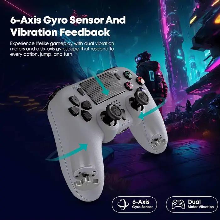 Manette sans fil TP5-35137 pour PS5 avec double vibration