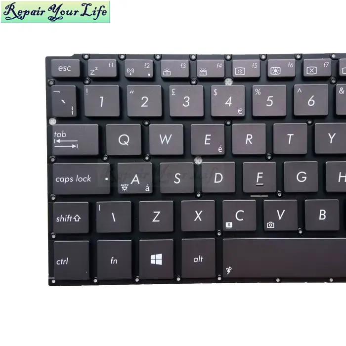 Clavier d'ordinateur portable avec rétroéclairage américain et anglais