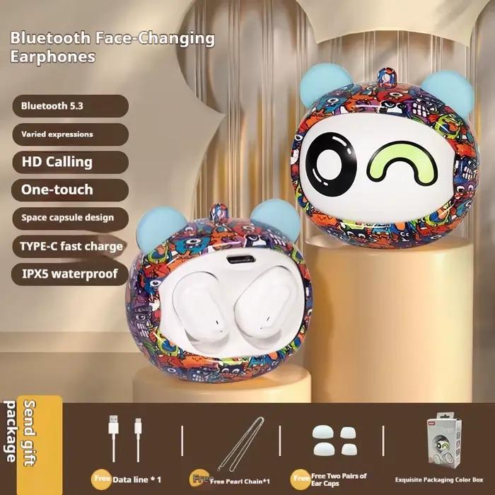 Casque de jeu 2026 nouveau Design rabattable rotatif sans fil écouteurs HiFi stéréo dans l'oreille contrôle tactile