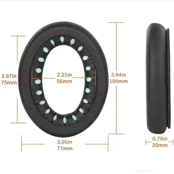 Coussinets d'oreille de remplacement pour casque Bose QC45 QuietComfort 45