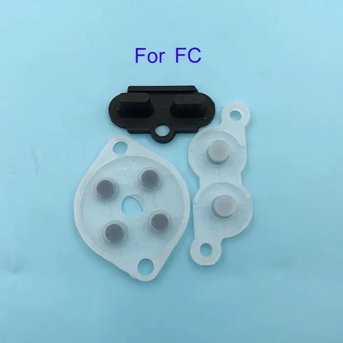Pièces de rechange en caoutchouc pour contrôleur PC NES FC Joy Pad