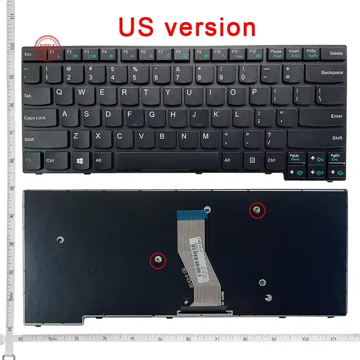 Nouveau clavier américain pour Lenovo E40-70 E40-30 E40-45 E40-80 E40-81 E41-70 E41-80 K41-70 K41-80 K40-70 K40-80 clavier anglais ergonomique couleur personnelle amélioration jeu travail