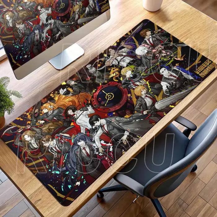 Tapis de bureau XXL pour jeux vidéo Limbus Company