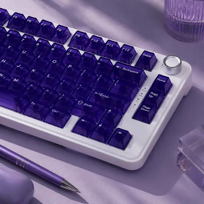 Nouvelles touches transparentes Cherry à axe croisé