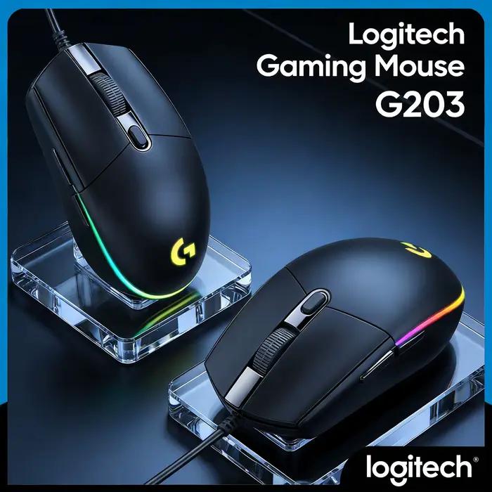 Souris de jeu Logitech G203 pour les joueurs débutants et professionnels