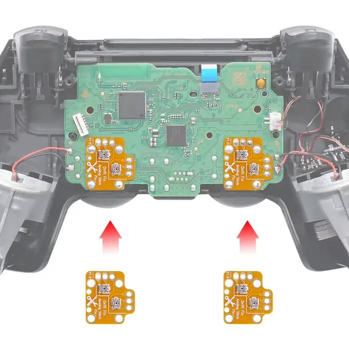 Contrôleur de carte de réparation de dérive de manette de jeu universel pour PS4