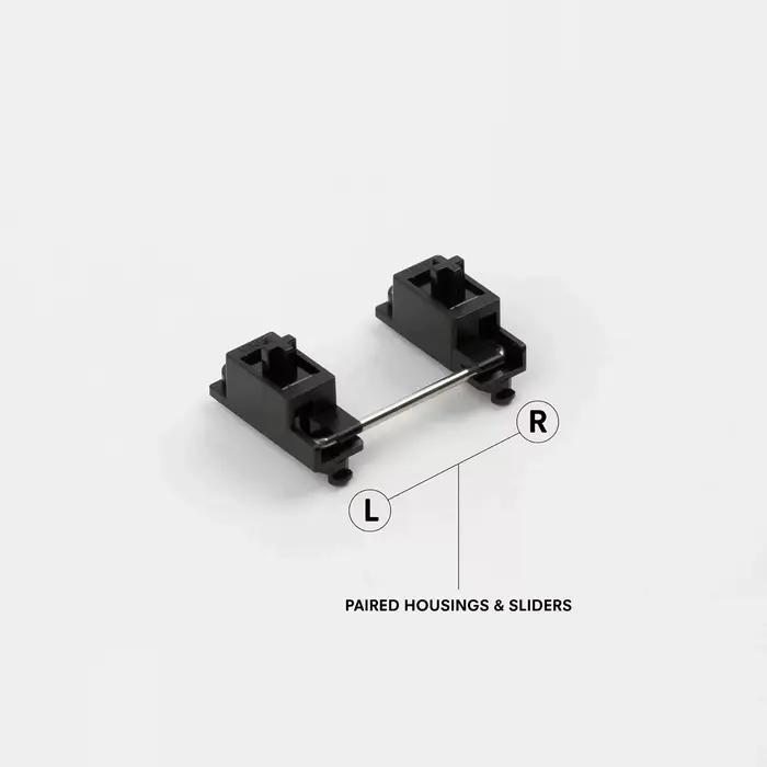 TYPEPLUS X YIKB PCB vis dans PCB monté stabilisateurs pour clavier mécanique bricolage échange à chaud PCB 60% 80% disposition pour barre d'espace 7U