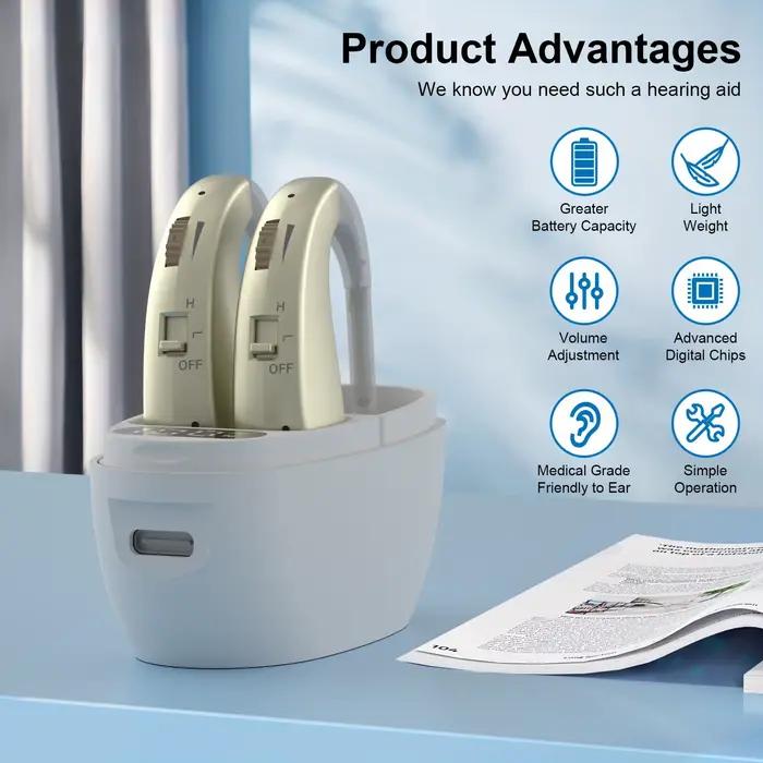 Casque auxiliaire, amplificateur de son