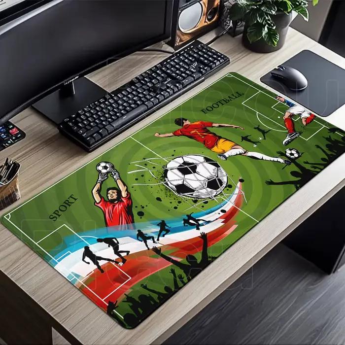 Tapis de souris de terrain de Football