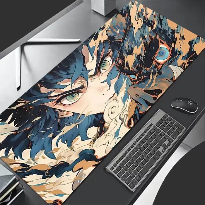 Tapis de souris Demon Slayer Inosuke ordinateurs portables de jeu