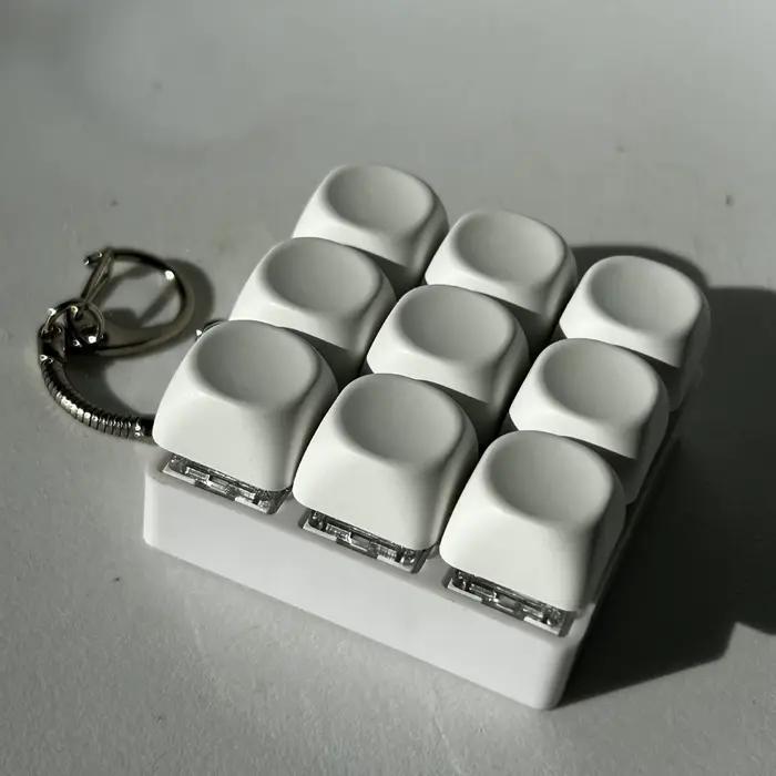 Testeur d'arbre de porte-clés de clavier à 4/9 boutons