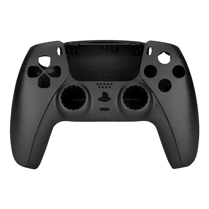 Coque de remplacement en plastique ABS noir pour manettes DualSense5 design moderne boite de contrôleur de remplacement occaions spéciales gaming originalité