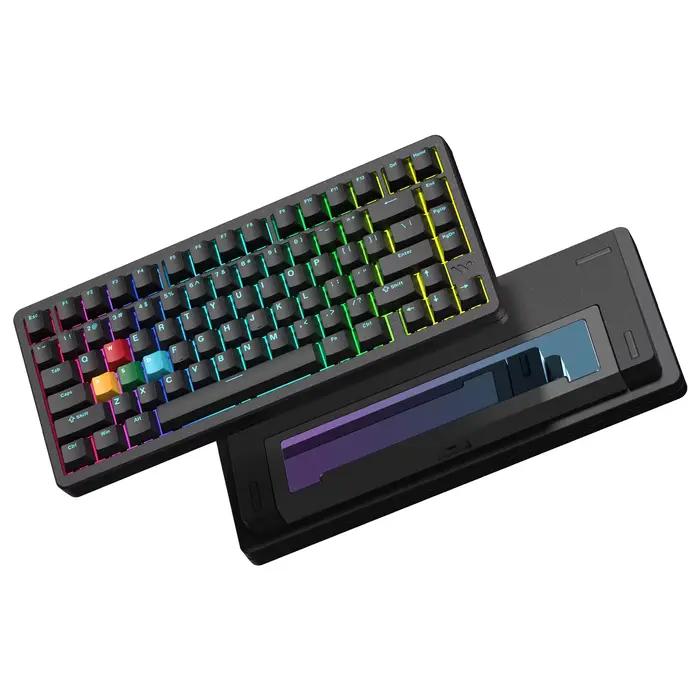 Womier SK75 TMR 75% clavier mécanique magnétique sans fil Tri-Mode Bluetooth/2.4G/USB-C