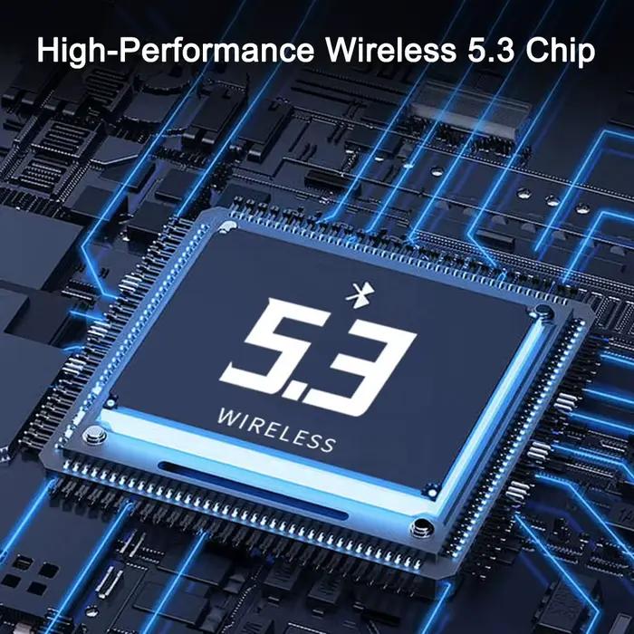 Écouteurs Bluetooth 5.3 avec micro