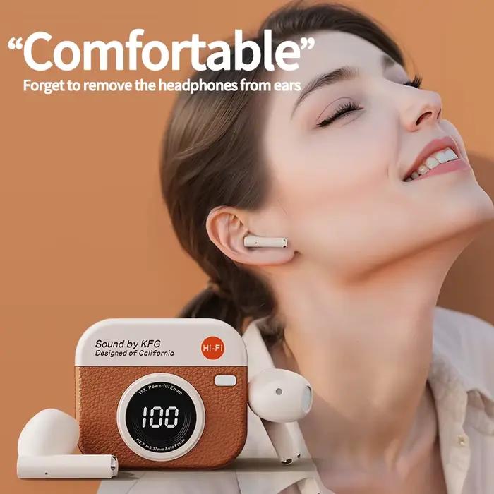 Q86 Bluetooth 5.3 casque sans fil puissance LED affichage numérique 24 heures d'endurance HiFi casques de jeu étanche sport écouteurs