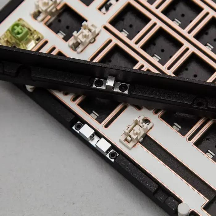Kit de clavier mécanique MXRSKEY SCC80 entièrement en aluminium 80% TKL