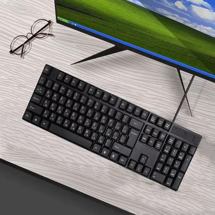 Clavier russe espagnol français arabe clavier 104 touches