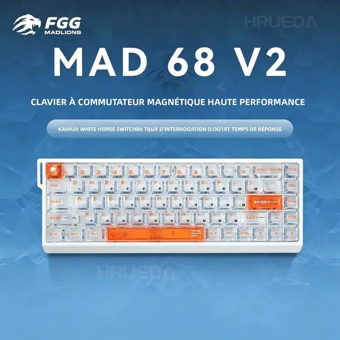 Clavier magnétique FGG Original MADLIONS Mad 60/68 V2 HE E-sport