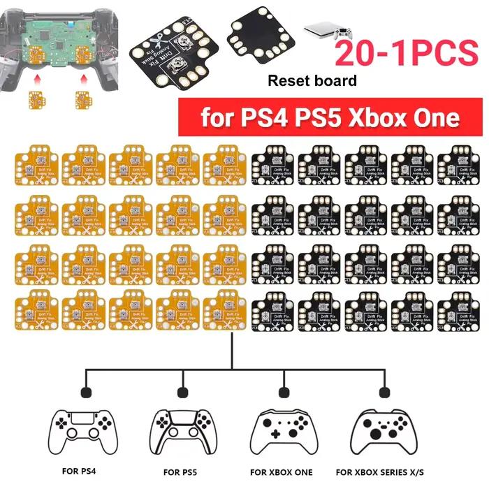 Contrôleur de carte de réparation de dérive de manette de jeu universel pour PS4