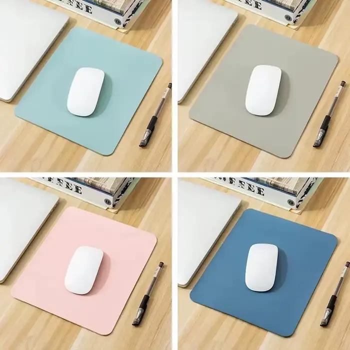 Tapis de souris en PU antidérapant pour gamers et professionnels utilisations bureau et portable occassions spéciales